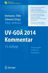 Book cover of UV-GOÄ 2014 Kommentar (13th ed.) by Peter M. Hermanns