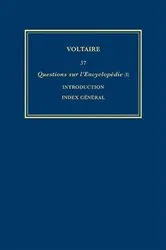 Book cover of Œuvres complètes de Voltaire (Complete Works of Voltaire) 37 by Christiane Mervaud