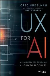 Book cover of UX for AI by Greg Nudelman
