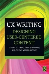 Book cover of UX Writing by Jason C.K. Tham