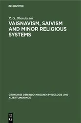 Book cover of Vaisnavism, Saivism and minor religious systems by Unknown