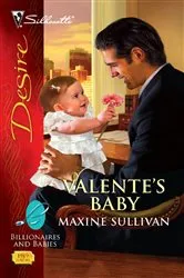 Book cover of Valente's Baby by Maxine Sullivan