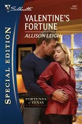 Book cover of Valentine's Fortune by Allison Leigh
