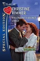 Book cover of Valentine's Secret Child by Christine Rimmer