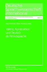 Book cover of Valenz, Konstruktion und Deutsch als Fremdsprache by Claudio Di Meola