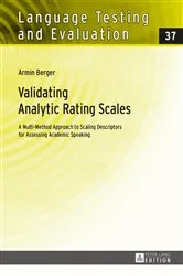 Book cover of Validating Analytic Rating Scales by Günther Sigott