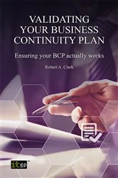 Book cover of Validating Your Business Continuity Plan by Robert Clark