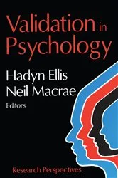 Book cover of Validation in Psychology by Hadyn Ellis
