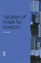 Book cover of Valuation of Hotels for Investors by David Harper