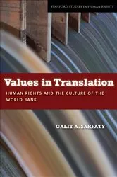 Book cover of Values in Translation by Galit A Sarfaty