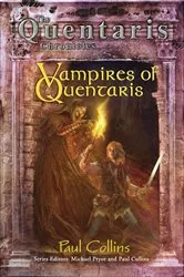 Book cover of Vampires of Quentaris by Paul Collins