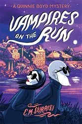 Book cover of Vampires on the Run by C. M. Surrisi