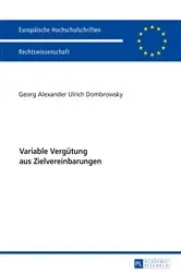 Book cover of Variable Verguetung aus Zielvereinbarungen by Georg Alexander Ulrich Dombrowsky