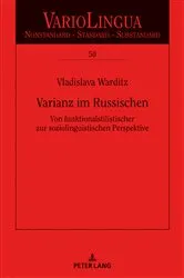 Book cover of Varianz im Russischen by Beate Henn-Memmesheimer