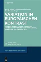 Book cover of Variation im europäischen Kontrast by Martine Dalmas