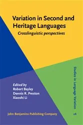 Book cover of Variation in Second and Heritage Languages by Unknown