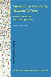 Book cover of Variation in University Student Writing by Larissa Goulart