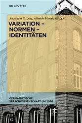 Book cover of Variation – Normen – Identitäten by Alexandra Nicole Lenz