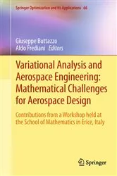 Book cover of Variational Analysis and Aerospace Engineering: Mathematical Challenges for Aerospace Design by Giuseppe Buttazzo