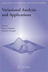 Book cover of Variational Analysis and Applications by Franco Giannessi