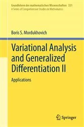 Book cover of Variational Analysis and Generalized Differentiation II by Unknown
