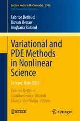 Book cover of Variational and PDE Methods in Nonlinear Science by Fabrice Bethuel