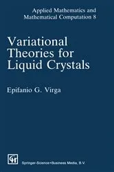 Book cover of Variational Theories for Liquid Crystals by E.G. Virga
