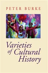 Book cover of Varieties of Cultural History by Peter Burke