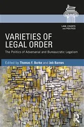 Book cover of Varieties of Legal Order by Thomas F. Burke