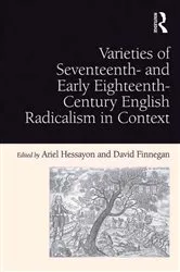 Book cover of Varieties of Seventeenth- and Early Eighteenth-Century English Radicalism in Context by David Finnegan