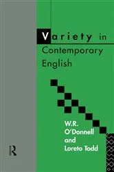 Book cover of Variety in Contemporary English by Unknown