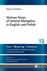Book cover of Various Faces of Animal Metaphor in English and Polish by Unknown
