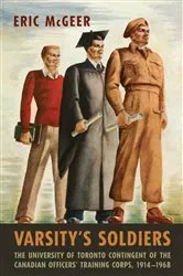 Book cover of Varsity's Soldiers by Eric McGeer