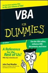 Book cover of VBA For Dummies (5th ed.) by John Paul Mueller