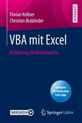Book cover of VBA mit Excel by Florian Kellner