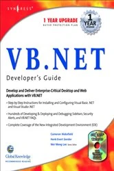 Book cover of VB.Net Web Developer's Guide by Syngress
