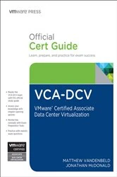 Book cover of VCA-DCV Official Cert Guide by Matthew Vandenbeld