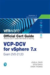 Book cover of VCP-DCV for vSphere 7.x (Exam 2V0-21.20) Official Cert Guide (4th ed.) by John A. Davis