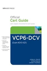 Book cover of VCP6-DCV Official Cert Guide (Exam #2V0-621) (3rd ed.) by John A. Davis