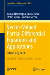 Book cover of Vector-Valued Partial Differential Equations and Applications by Unknown