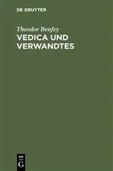 Book cover of Vedica und Verwandtes by Theodor Benfey