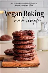 Book cover of Vegan Baking Made Simple by Saloni Mehta