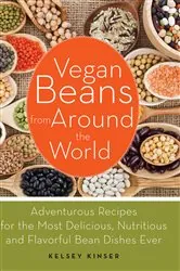 Book cover of Vegan Beans from Around the World by Kelsey Kinser
