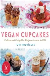 Book cover of Vegan Cupcakes by Toni Rodríguez