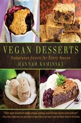 Book cover of Vegan Desserts by Hannah Kaminsky