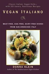 Book cover of Vegan Italiano by Donna Klein