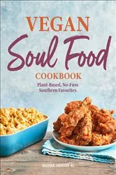 Book cover of Vegan Soul Food Cookbook by Nadira Jenkins-El