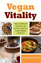 Book cover of Vegan Vitality by Karina Inkster