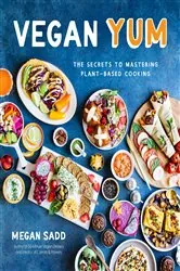Book cover of Vegan YUM by Megan Sadd