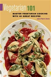 Book cover of Vegetarian 101 by Perrin Davis